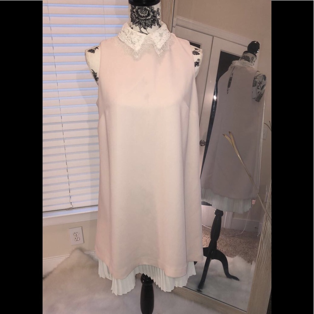 Sleeveless Nanette Nepore Blush Cocktail Dress
